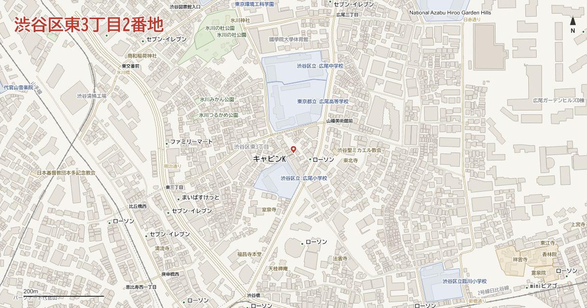 東3丁目2番地周辺の地図