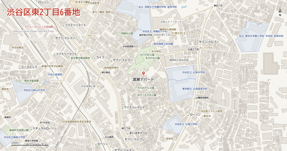東2丁目6番地周辺の地図