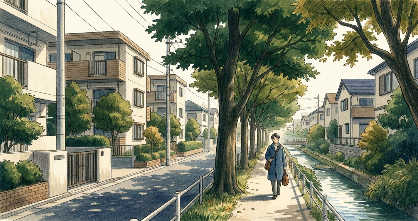 学芸大学で通勤しやすい一人暮らしを探すなら、町ではなく「番地」で選ぶ|駅までの実測距離と成約価格の全記録
