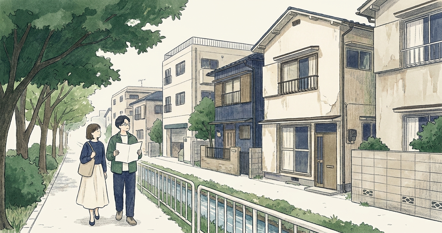 学芸大学の1DK賃貸は「番地」で決まる｜実際の成約価格で見つけた割安な番地